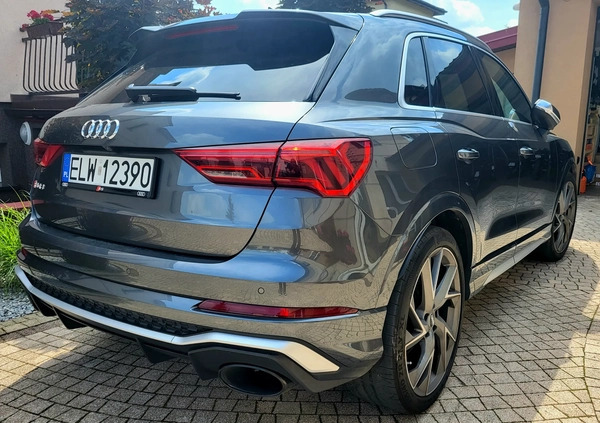 Audi RS Q3 cena 238900 przebieg: 54500, rok produkcji 2020 z Łódź małe 254